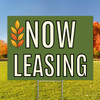 Golden Leaves - Reusable Balloon Cluster and Yard Sign Marketing Bundle