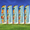 Hello Autumn- Double Sided Feather Flag Kit