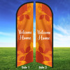 Rustic Autumn- Double Sided Feather Flag Kit