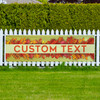 Custom Crisp Leaves Banner - 3x10 Outdoor Heavy Duty Vinyl