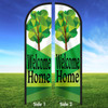 Mosaic Tree- WH Double Sided Feather Flag Kit