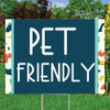 Confetti Coroplast Signs - PET FRIENDLY