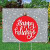 Candy Cane: HH 18" x 24"  Yard Sign