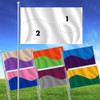 3' x 5' Curvy Stripe Custom Color Flag
