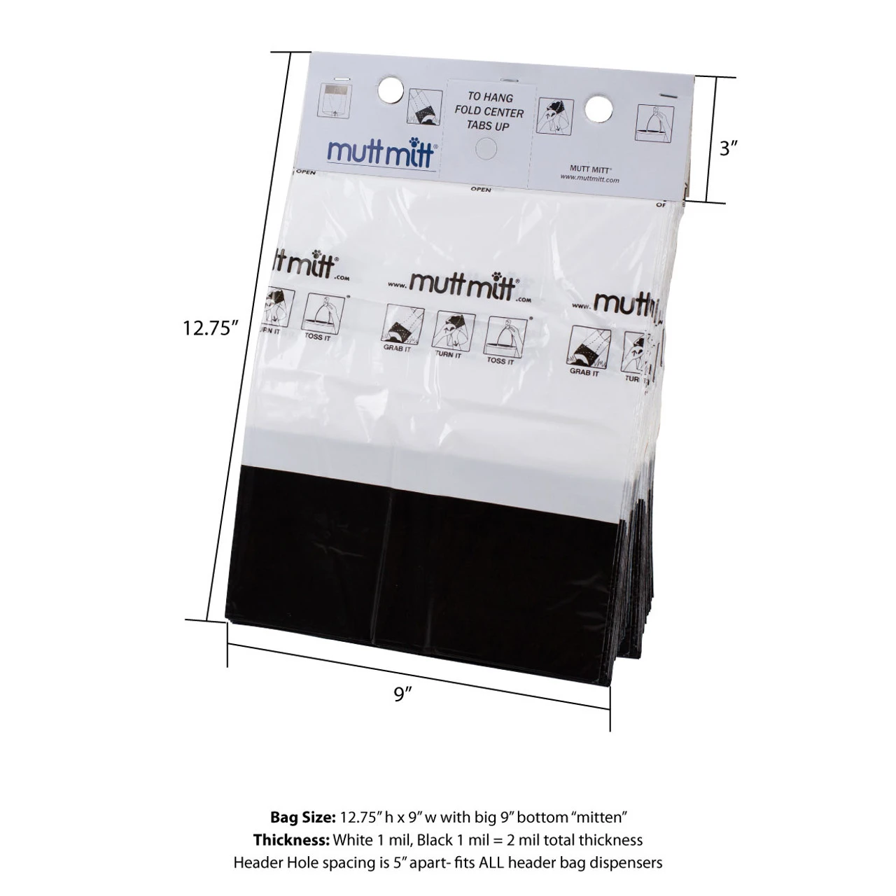 MUTT MITT®  LOW PROFILE STATION -no sign