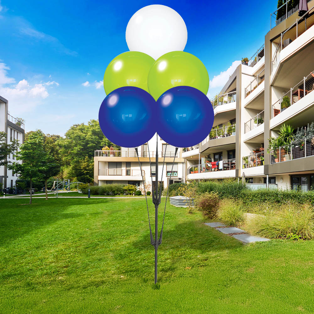 Cheerful - Balloon Cluster and Yard Sign Marketing Bundle