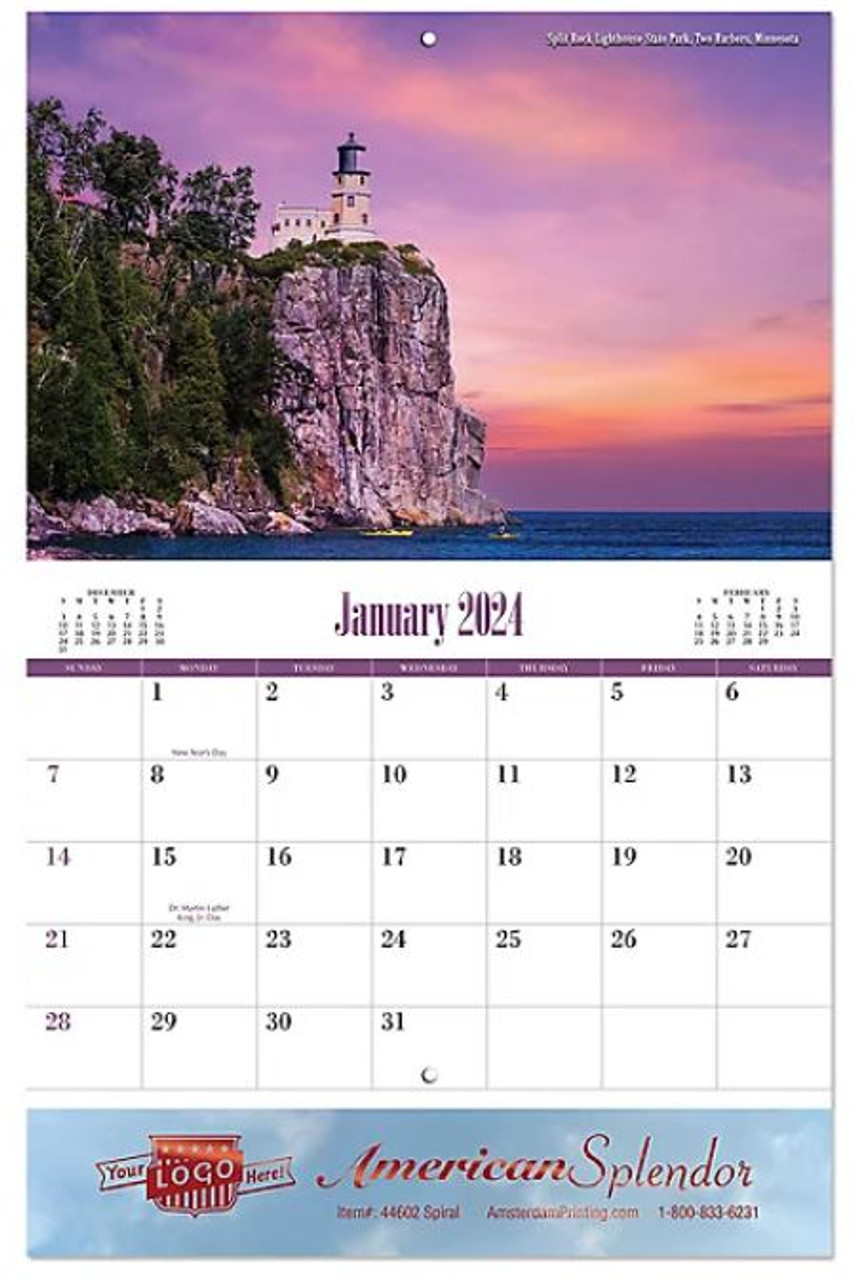 American Splendor Wall Calendar