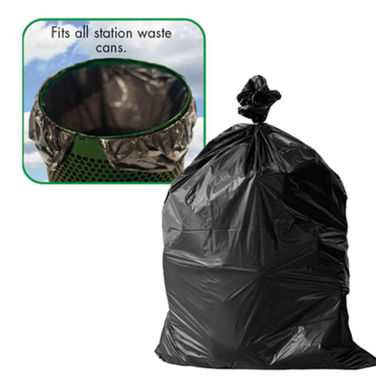 WHA Dog Waste Station - Commercial Grade Includes 400 Bags & 25 Can Liners