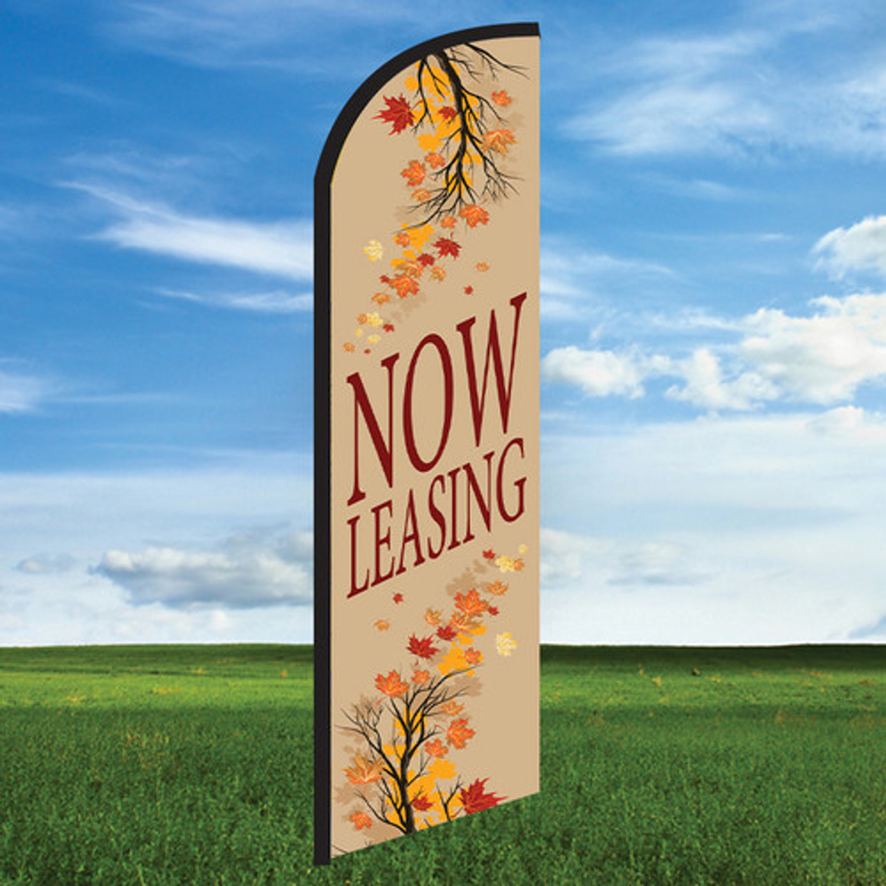 Falling Leaves - Feather Flag SS