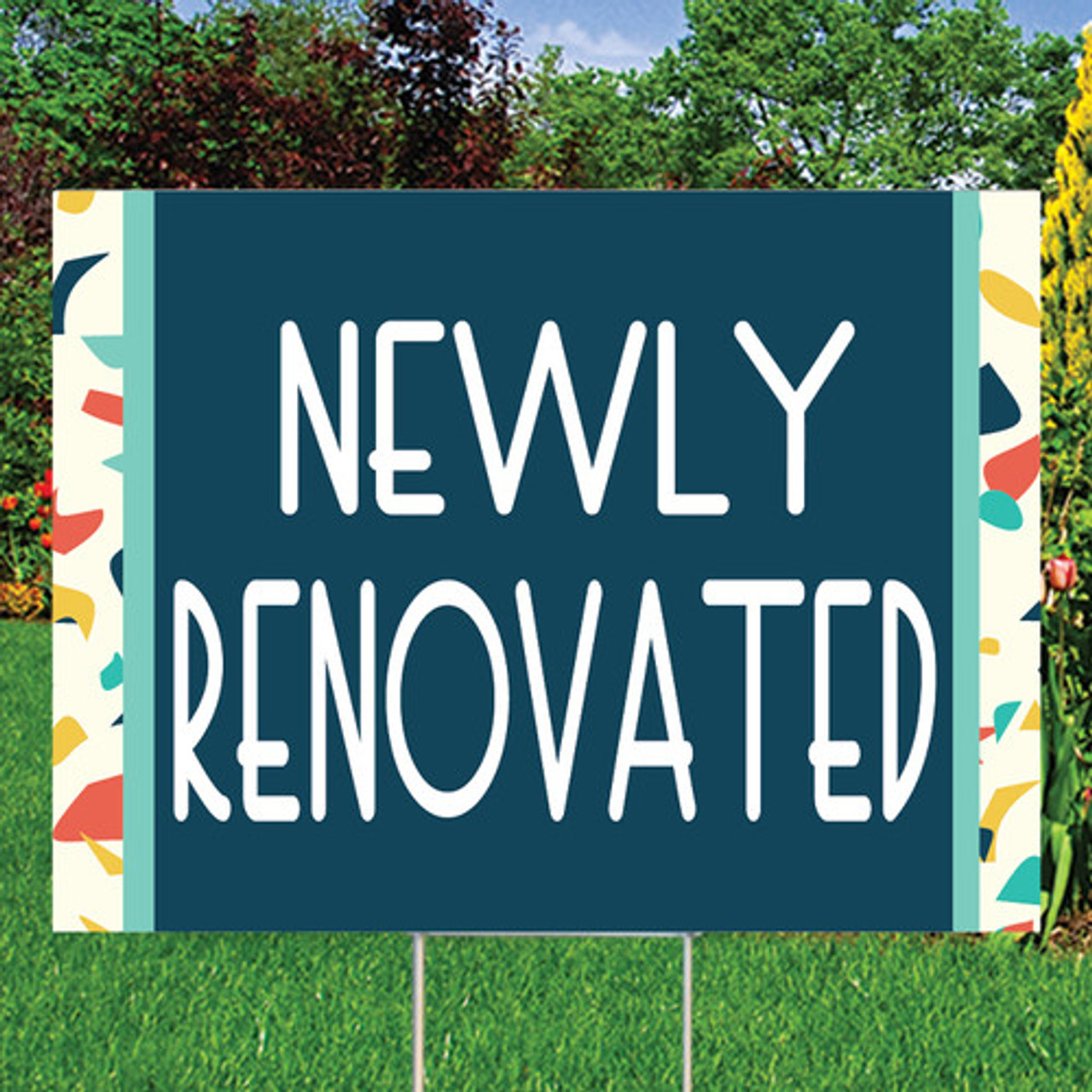 Confetti Coroplast Signs