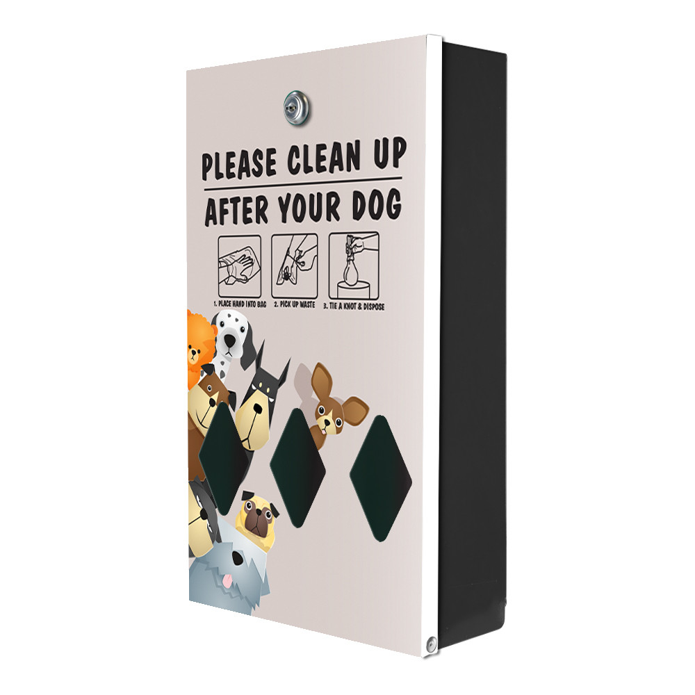 "Peek A Pup" DISPENSE-Art™  Designer Dog Waste Station