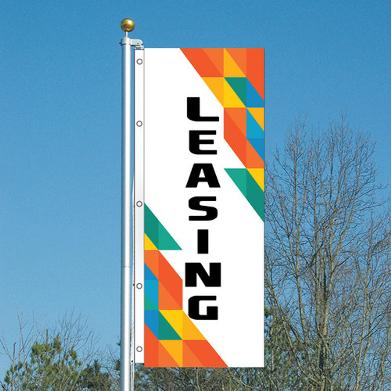 Sun Catcher - 3x8 Vertical Outdoor Marketing Flag