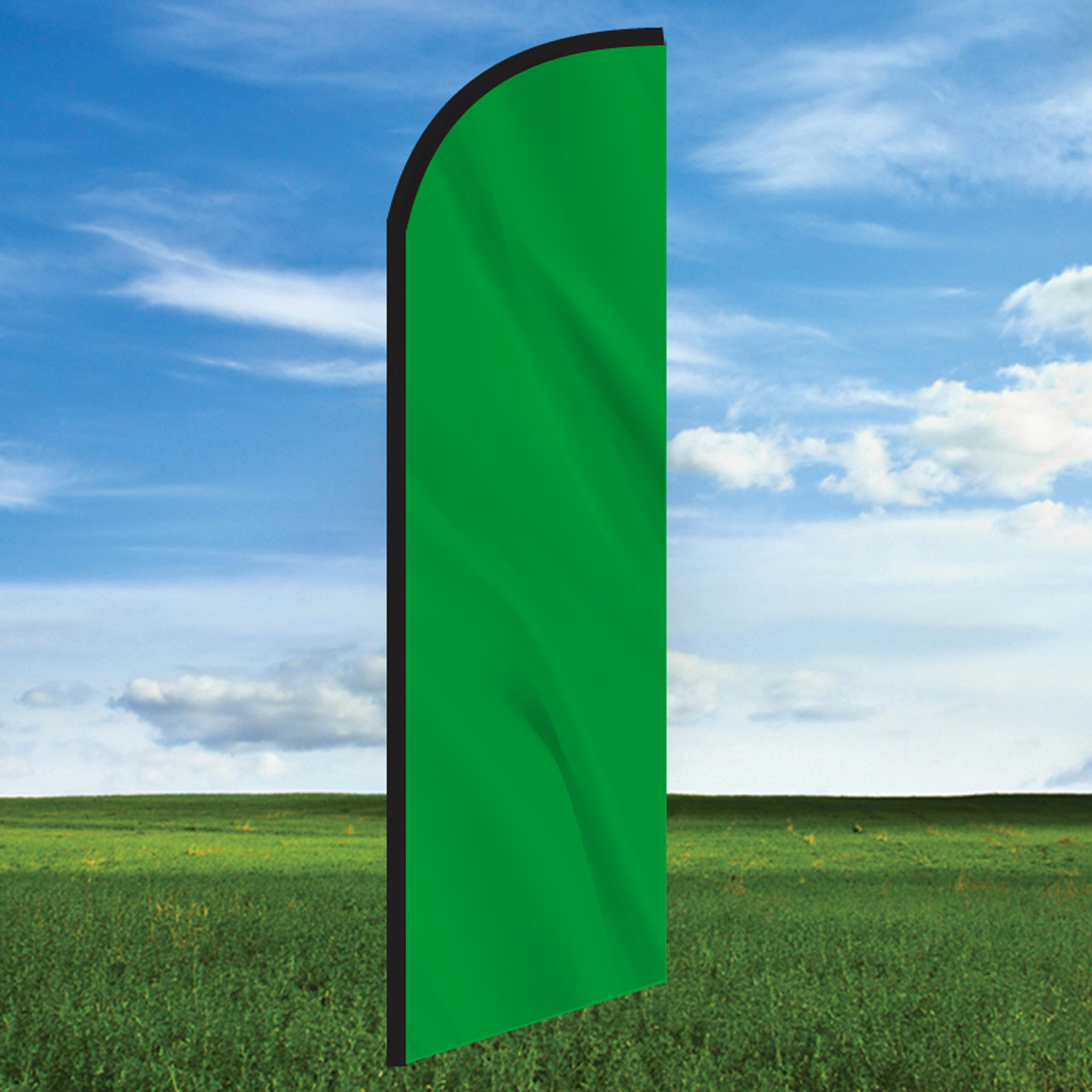 Green - Accent Feather Flags