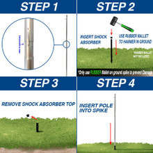 Bugdet Friendly 13' Aluminum Pole for 3x5 & 3x8 flags