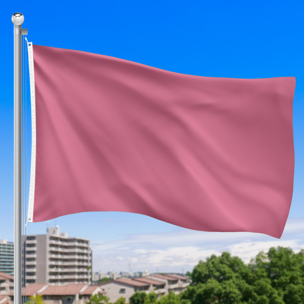 Pink - 3 x 5 Horizontal Flag