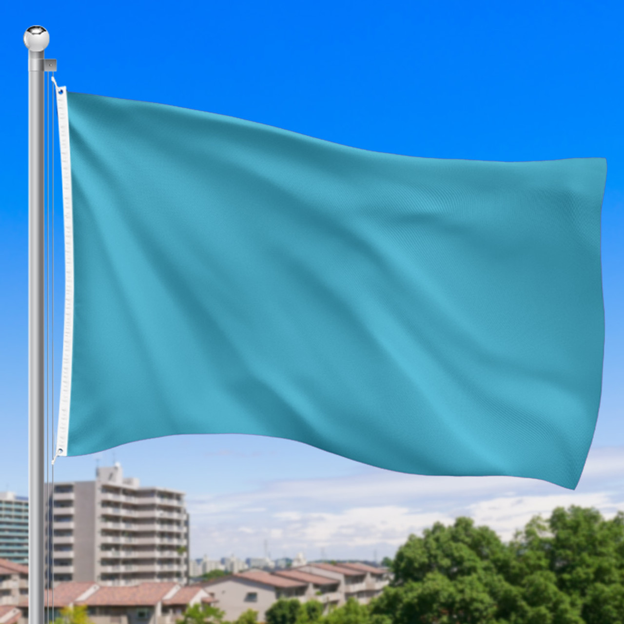 Light Blue - 3 x 5 Horizontal Flag