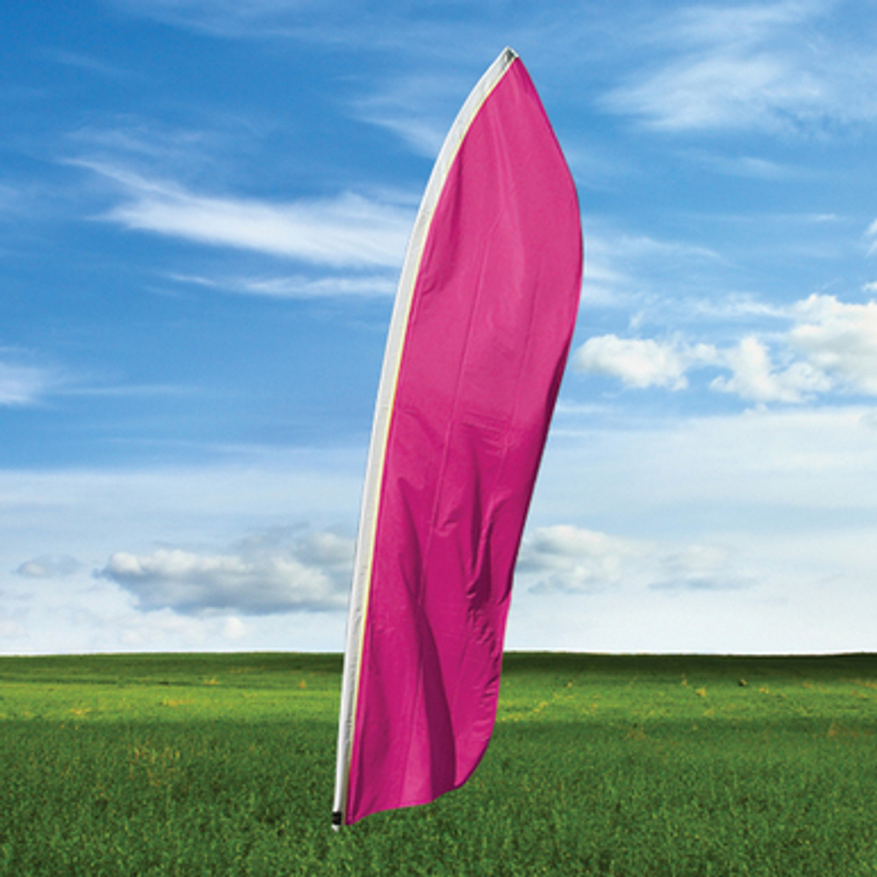 Magenta -  Classic Feather Flag