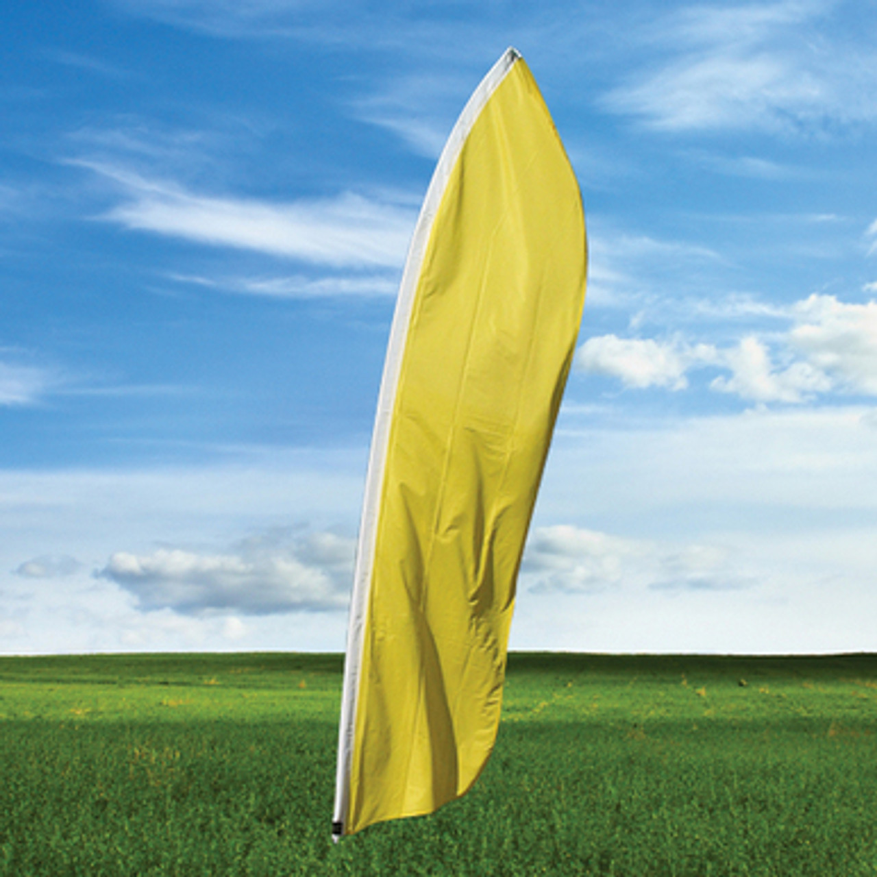 Yellow - Classic Feather Flag