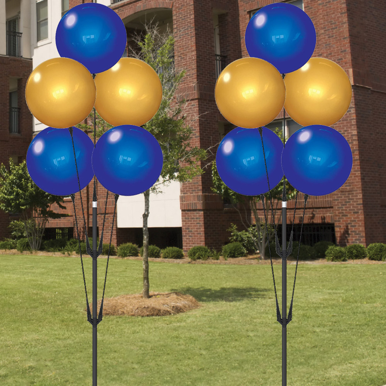 GOT- Navy - Reusable Vinyl Balloon Cluster and Yard Sign Marketing Bundle