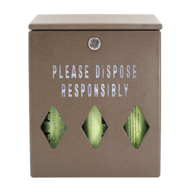 TRAIL PROVEN™ Mini Dog Waste Station - made from recycled plastics