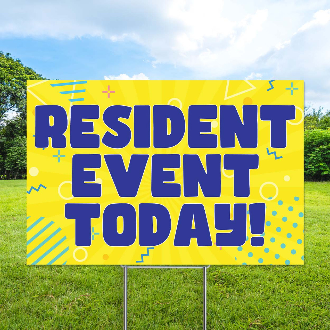 Resident Event: 12"x18" Yard Sign