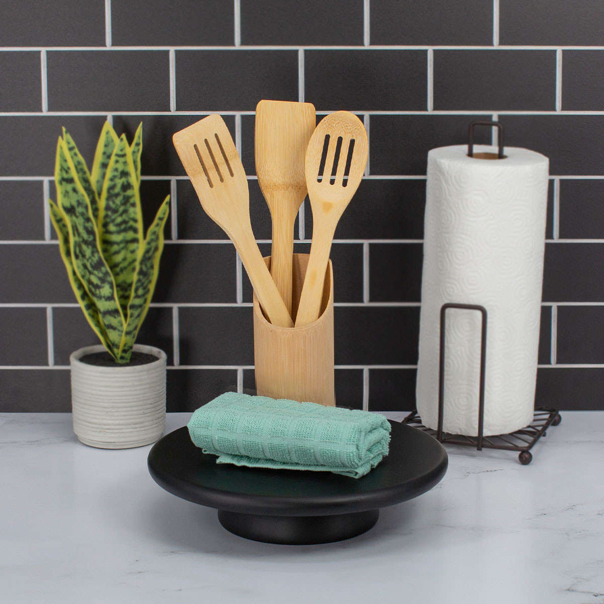 Bamboo Utensils Kitchen Gift