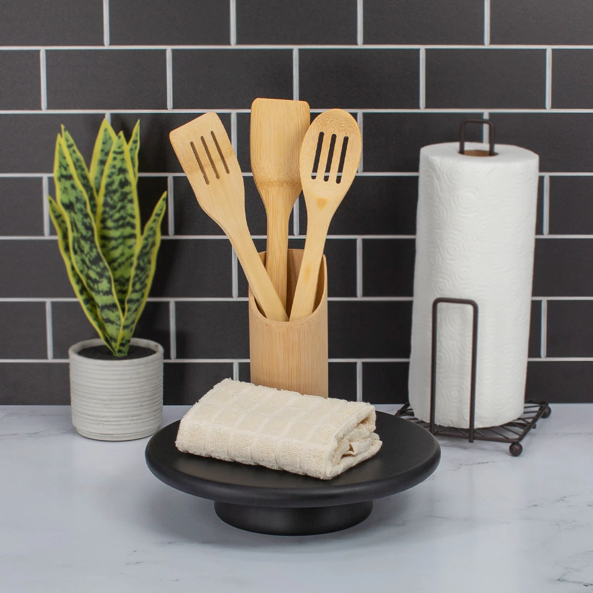 Bamboo Utensils Kitchen Gift
