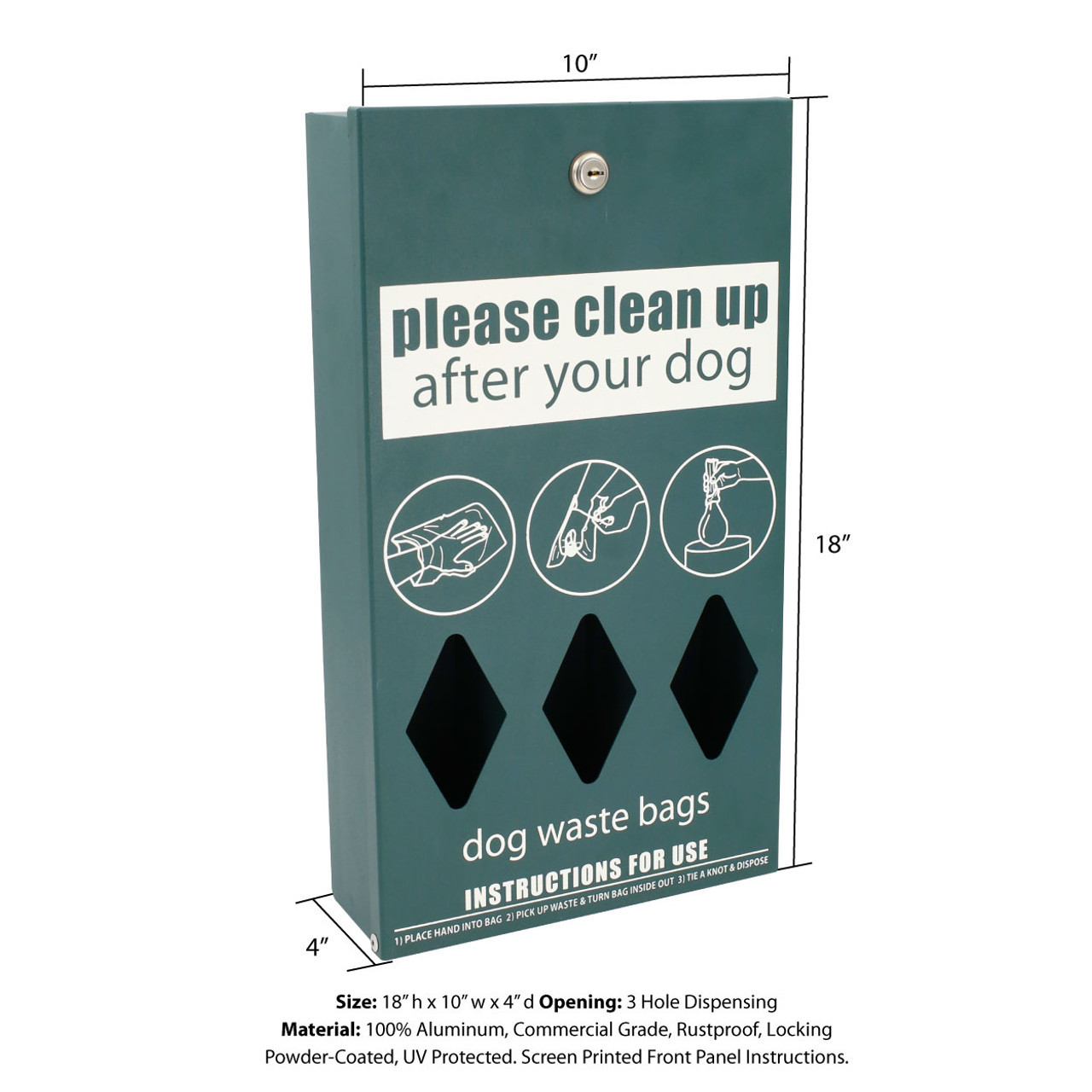 Low Profile Dog Station by Dog Waste Depot®