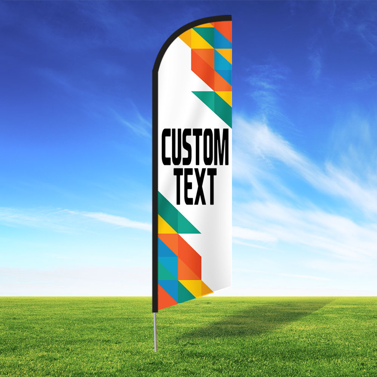Sun Catcher Custom Feather Flag