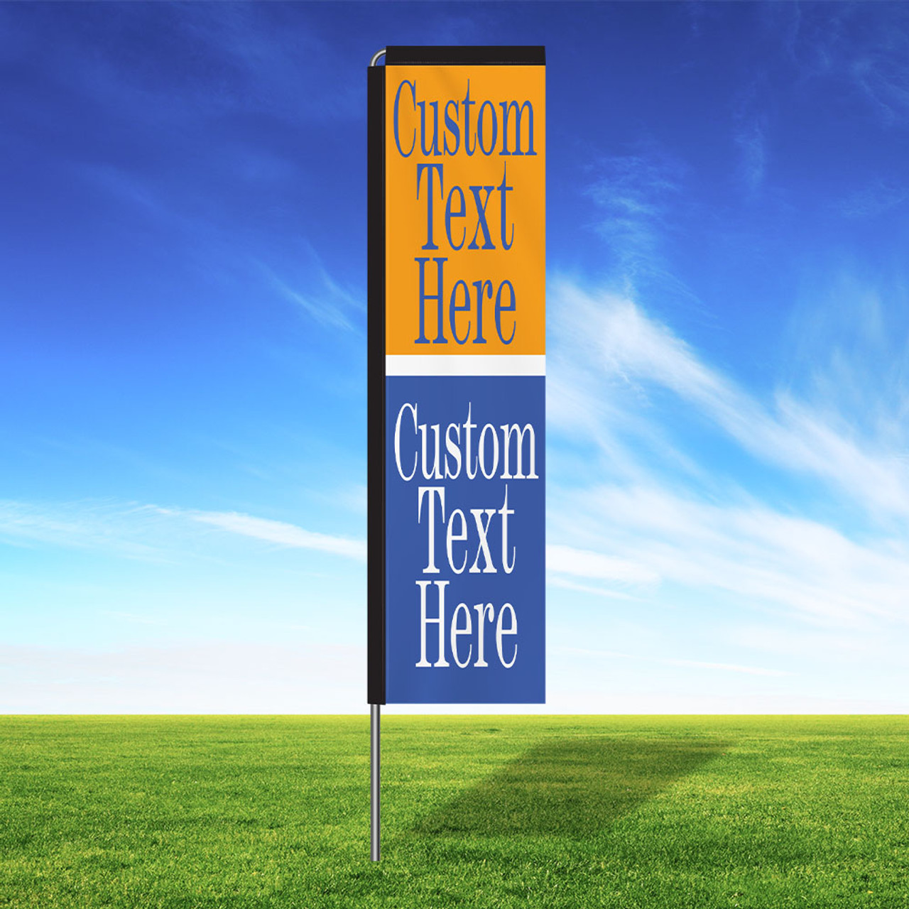 Zestful Custom Rectangle Flag Kit