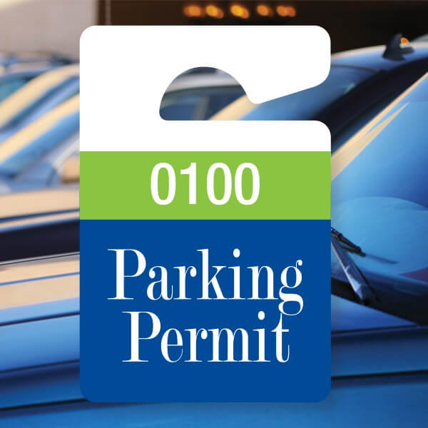 Parking Permit - Cheerful Theme