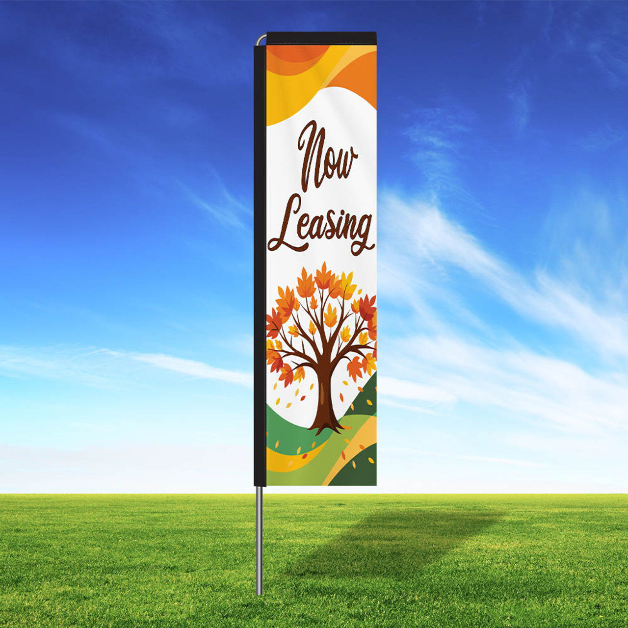 Fall Tree - Rectangle Flag and Yard Sign Marketing Bundle