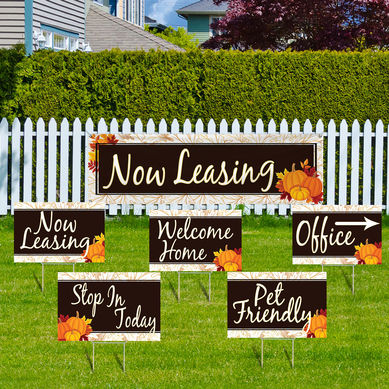 Pumpkin Glow - Banner and Yard Sign Marketing Bundle