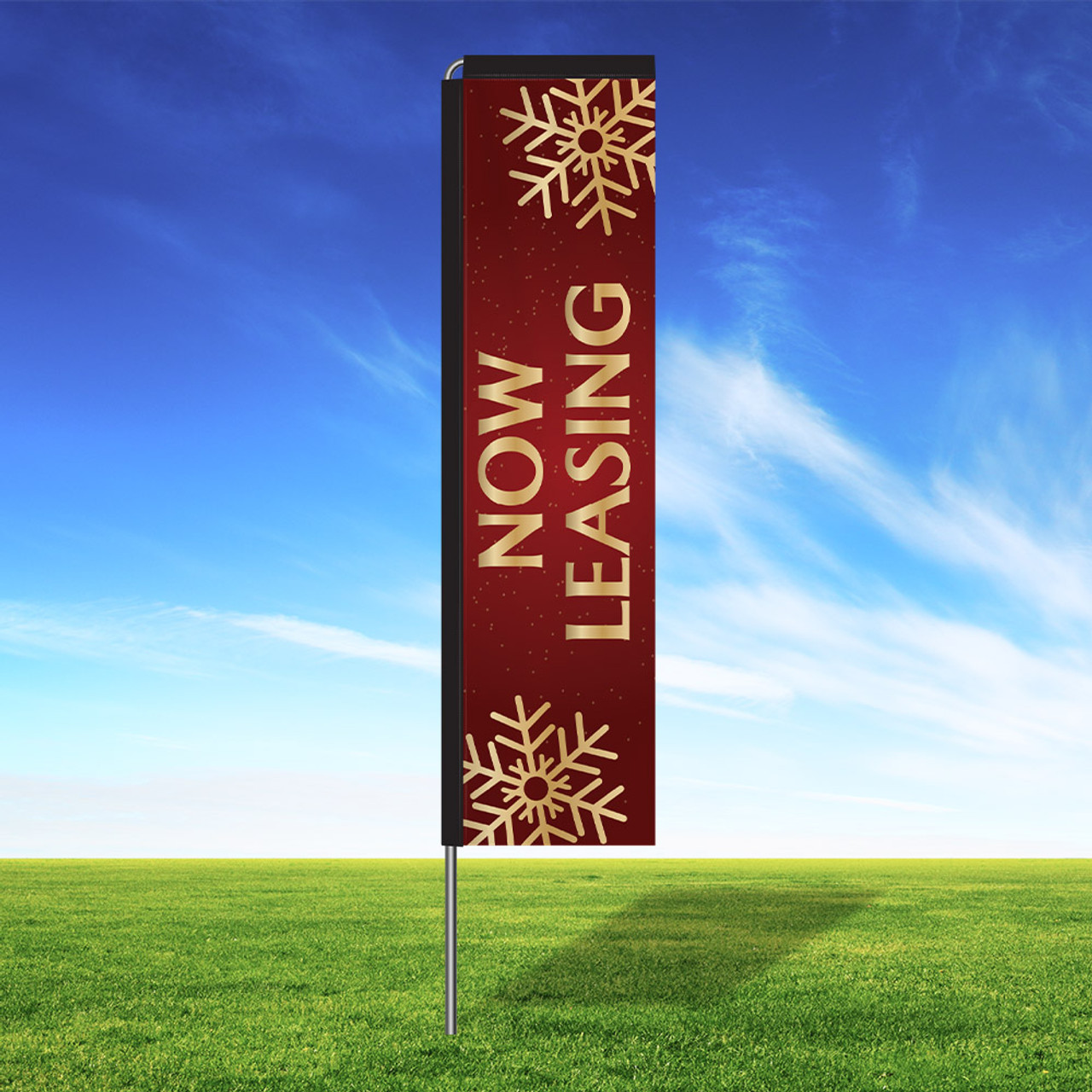 Velvet Flake Rectangle Flag Kit