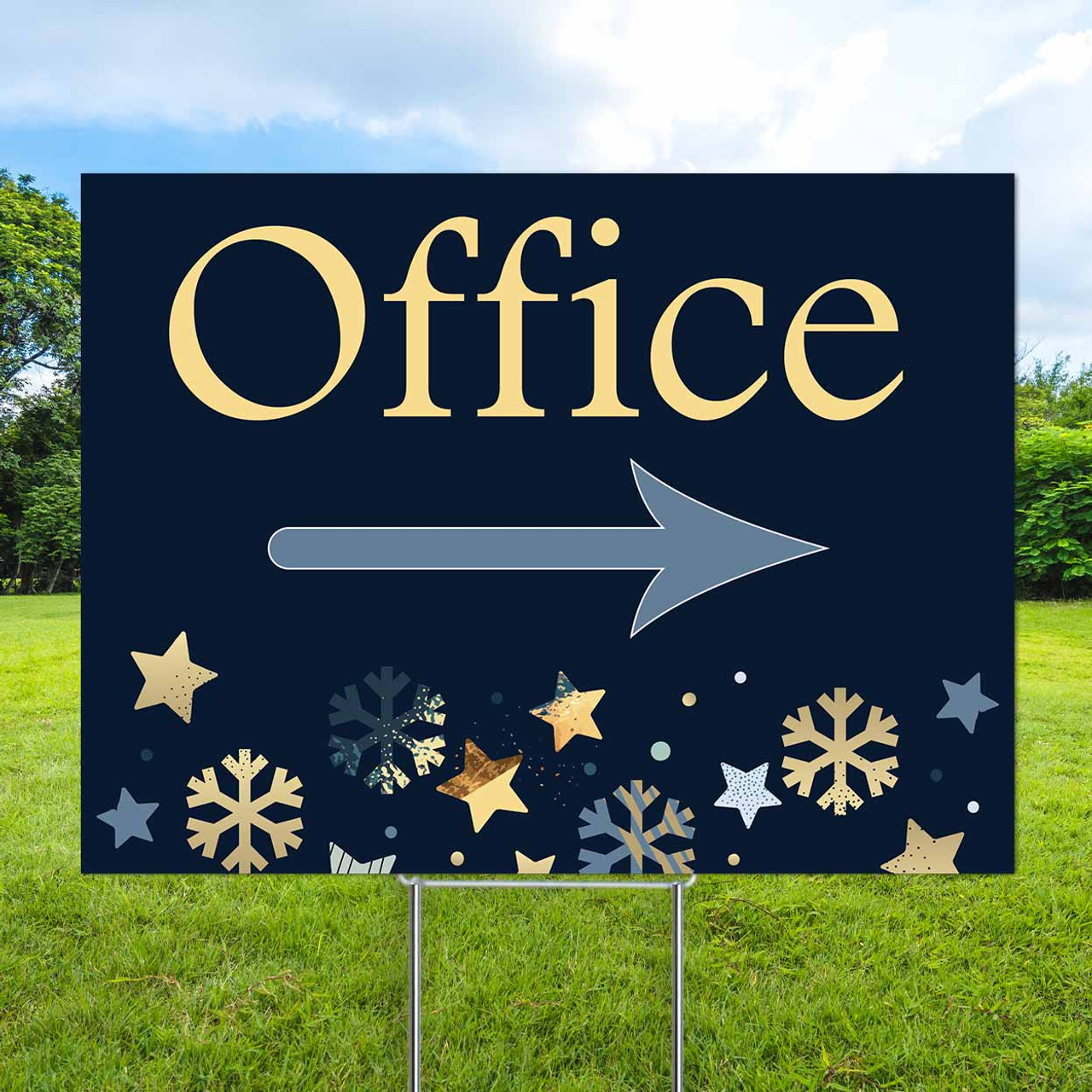 Midnight Glow - Vertical Flag and Yard Sign Marketing Bundle