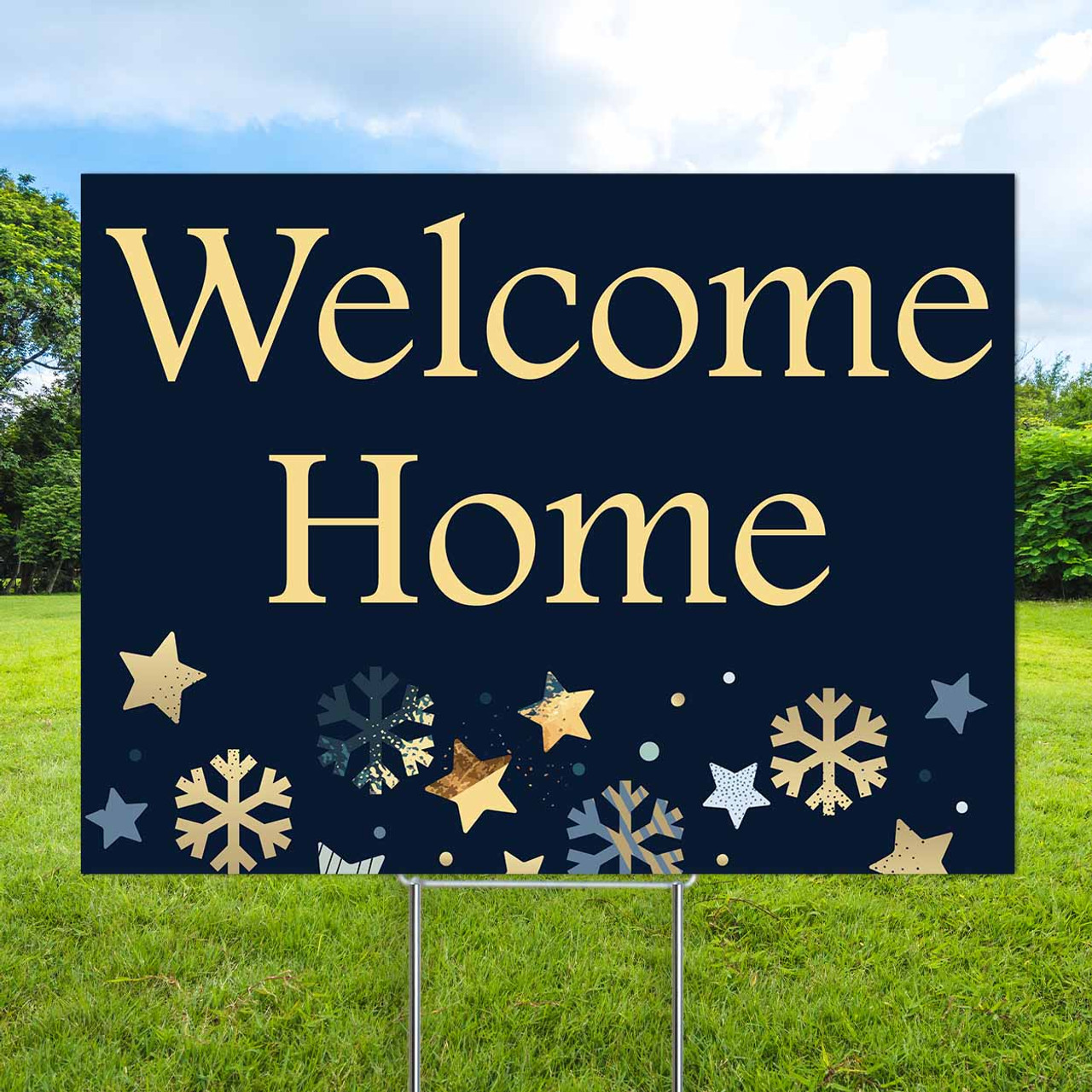 Midnight Glow - Rectangle Flag and Yard Sign Marketing Bundle