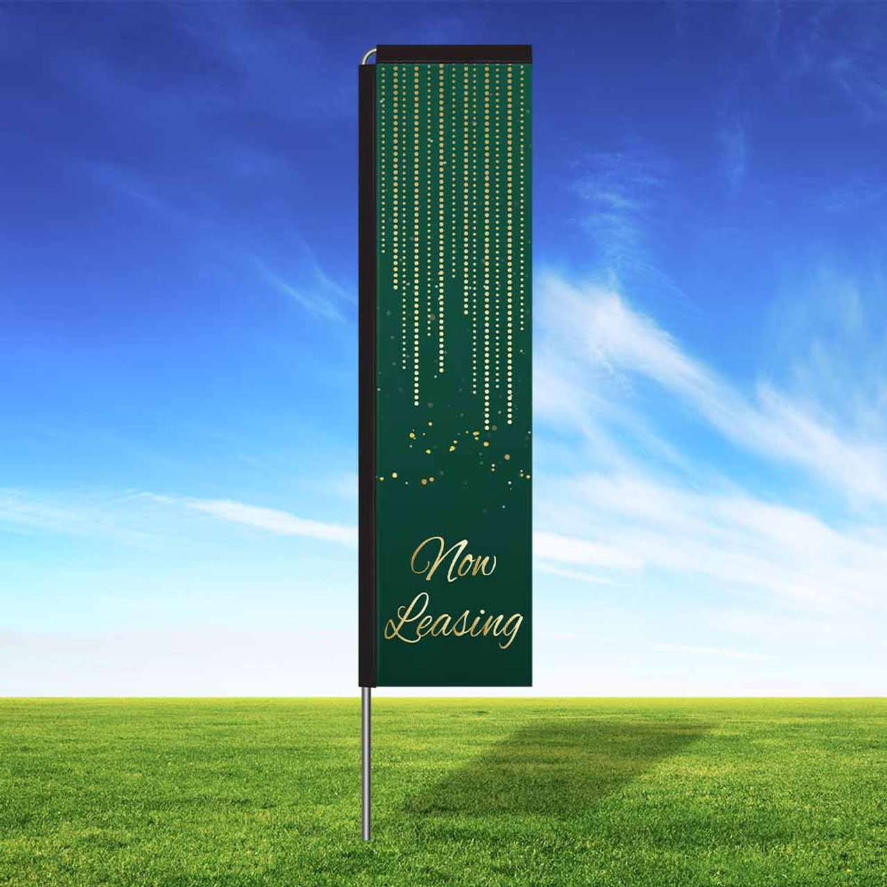Luxe Evergreen Rectangle Flag Kit