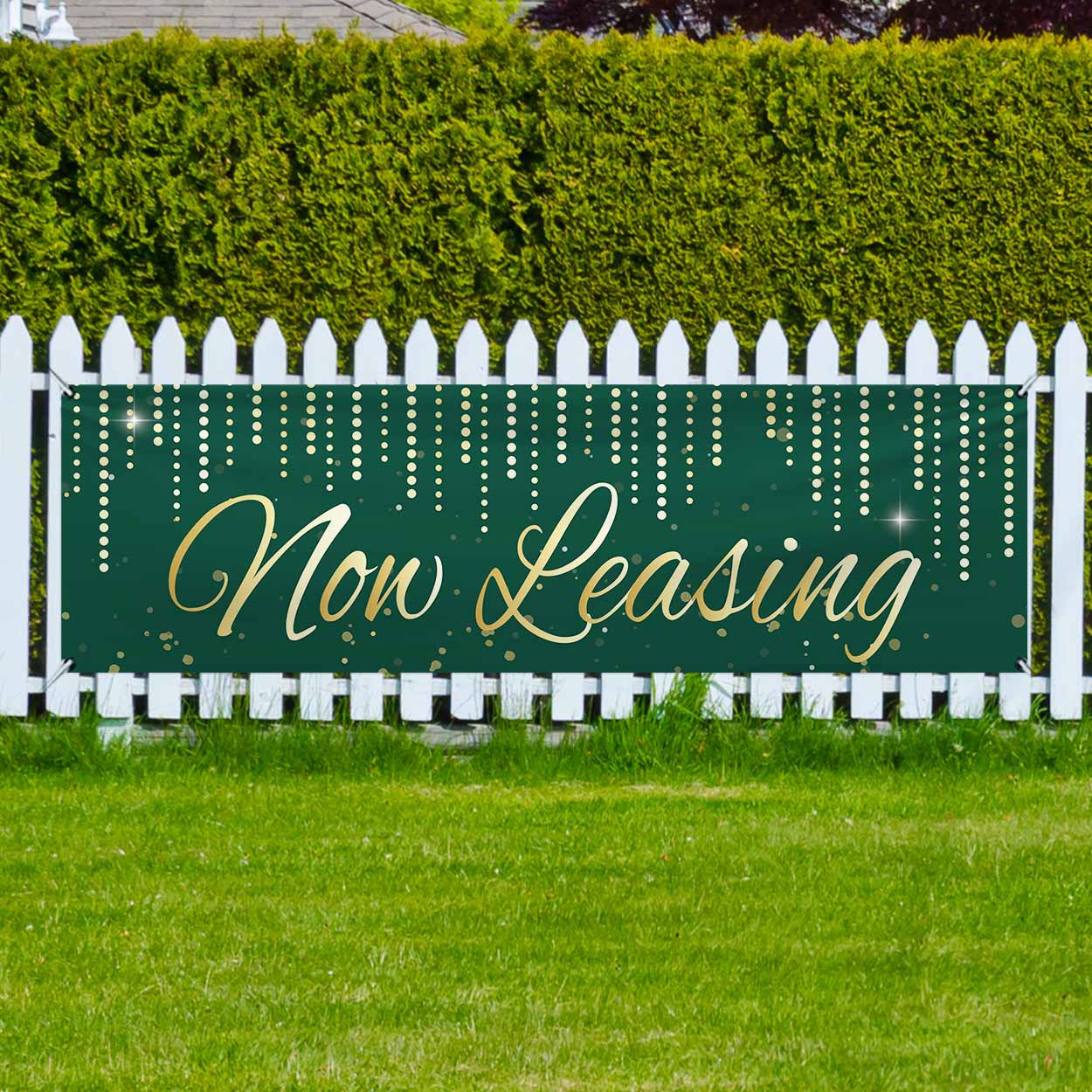 Luxe Evergreen- Banner and Yard Sign Marketing Bundle