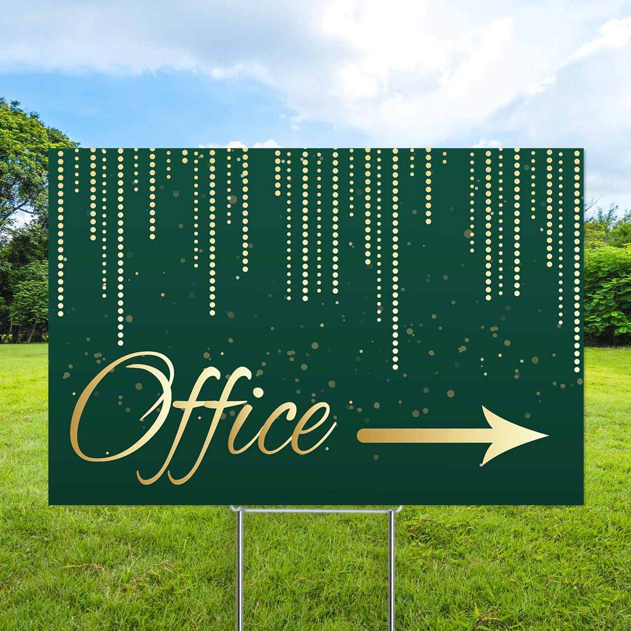 Luxe Evergreen - Reusable Balloon Cluster and Yard Sign Marketing Bundle