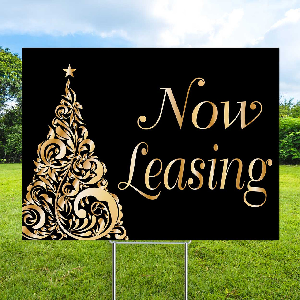 Black Tie Holiday- Banner and Yard Sign Marketing Bundle