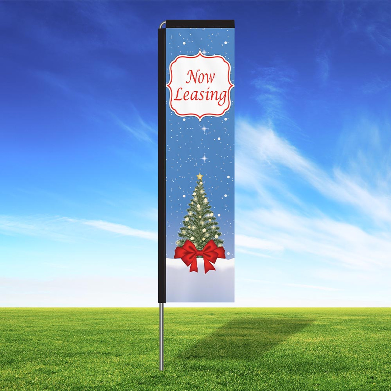 Starry Tinsel Rectangle Flag Kit