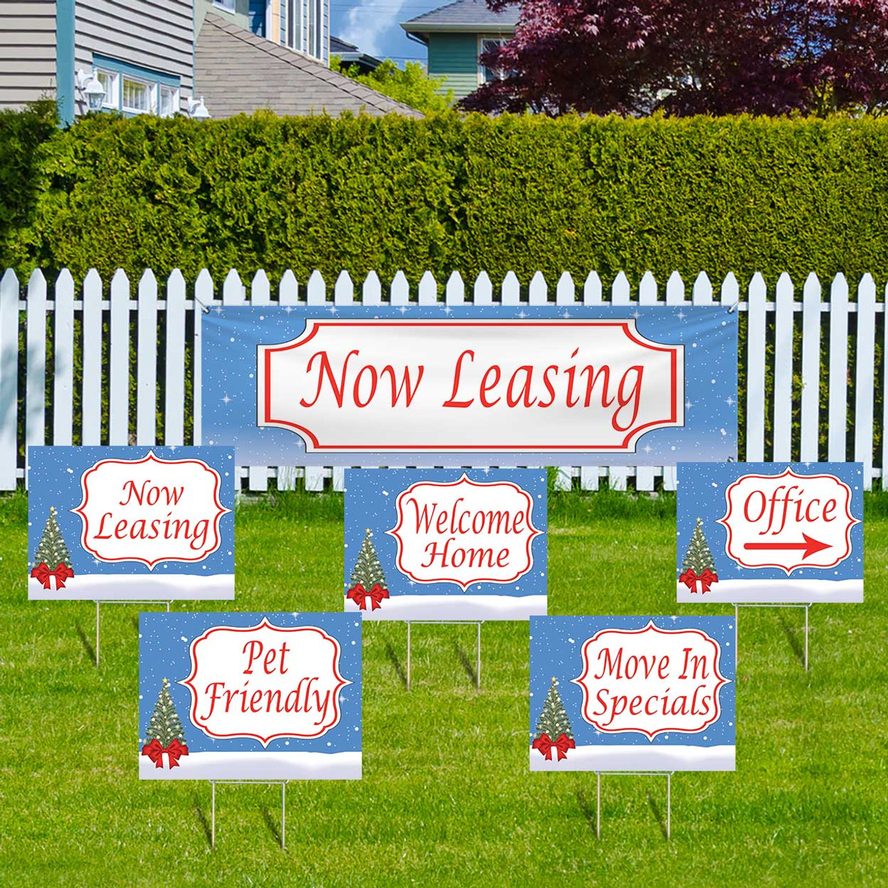 Starry Tinsel - Banner and Yard Sign Marketing Bundle