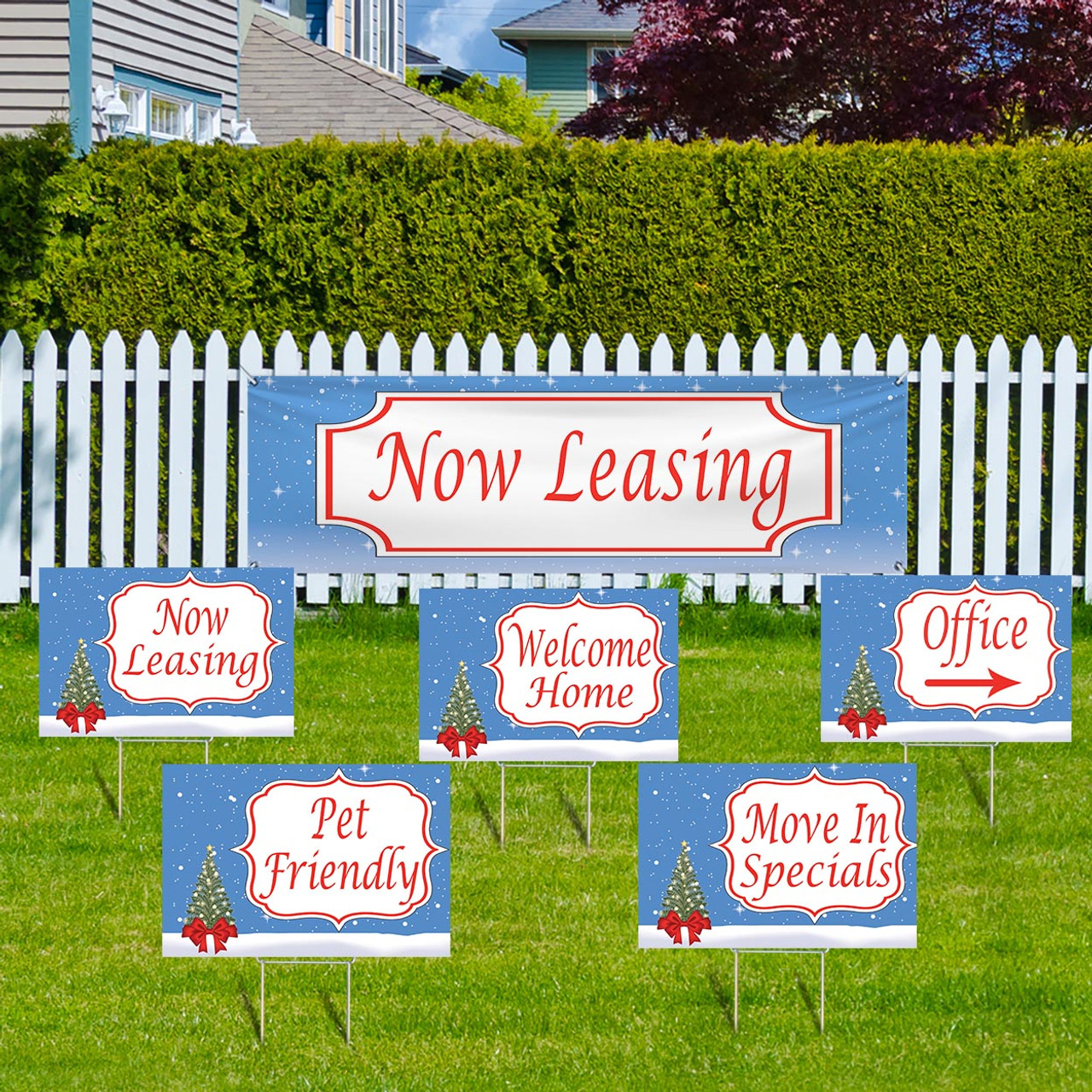 Starry Tinsel - Banner and Yard Sign Marketing Bundle