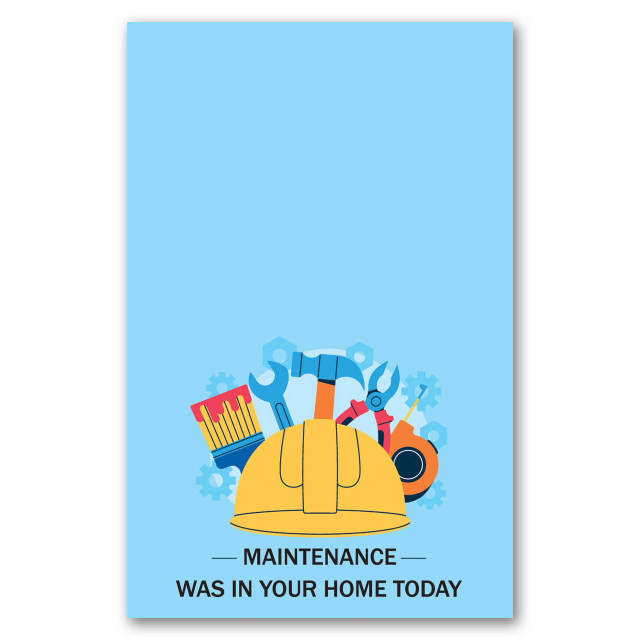 Greeting Cards: Maintenance In Home