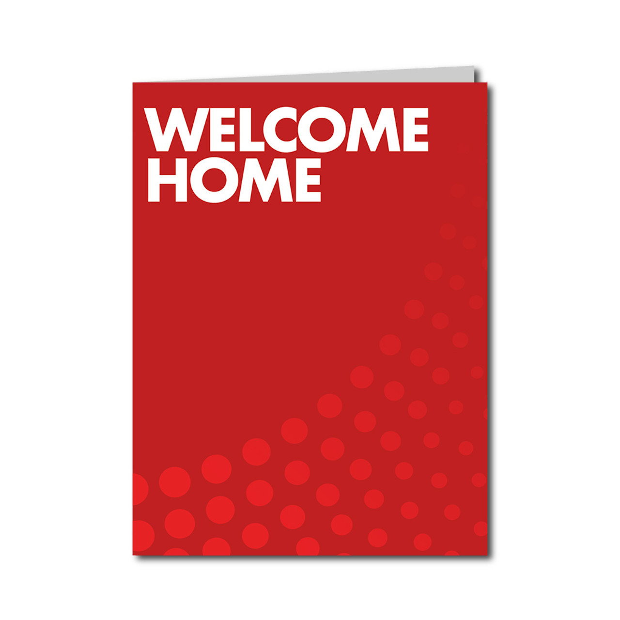 Presentation Folder - Welcome Home Red Dot