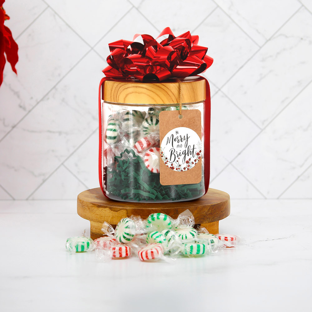Holiday Mint Jar Move In Gift