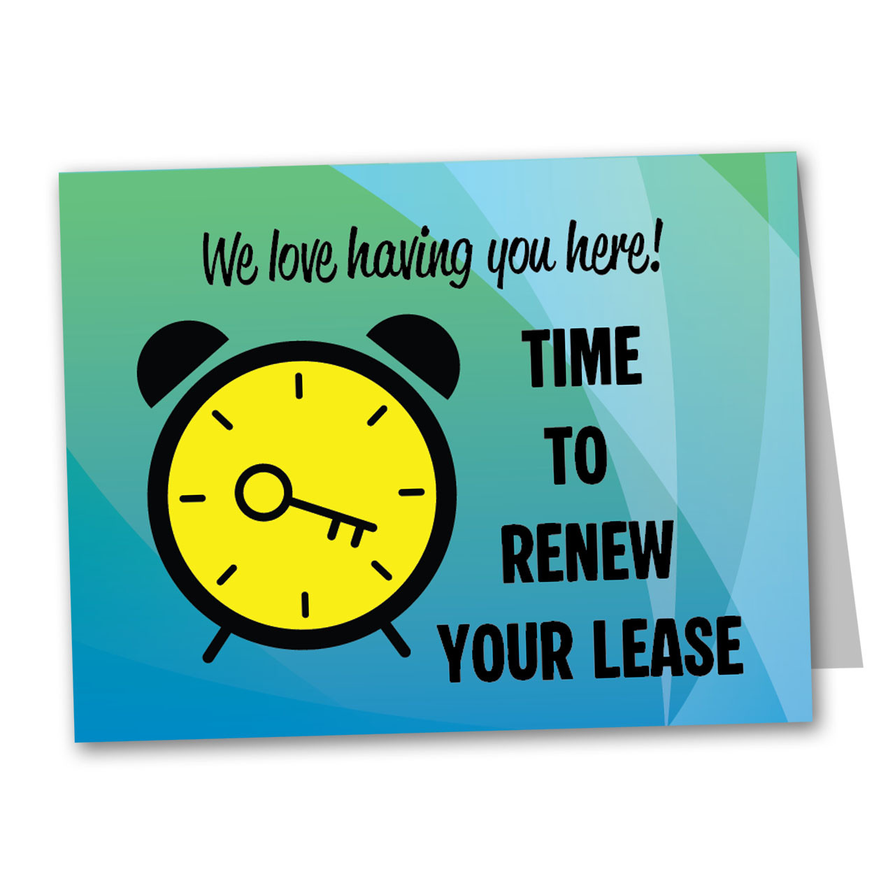 Greeting Cards: Time to Renew