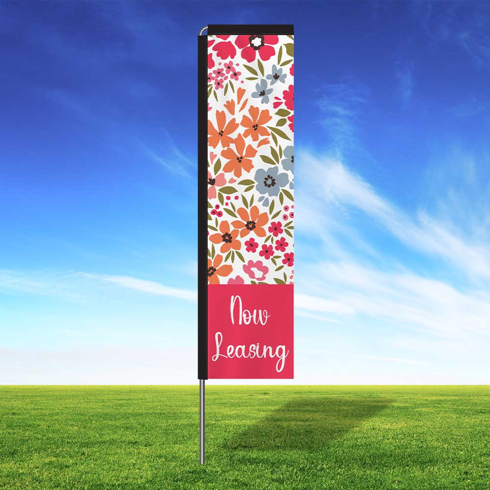 Petal Pop  Rectangle Flag Kit