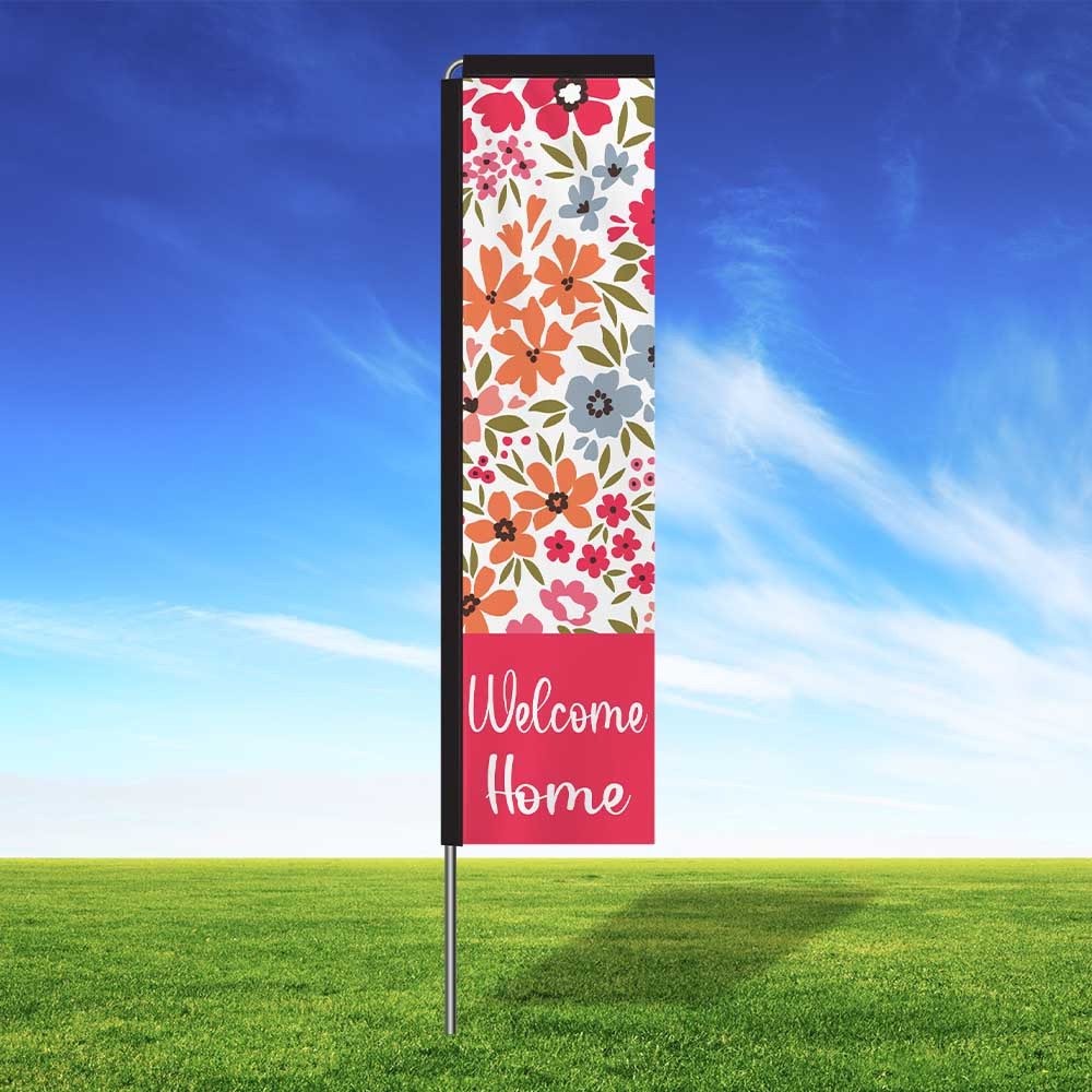 Petal Pop  Rectangle Flag Kit