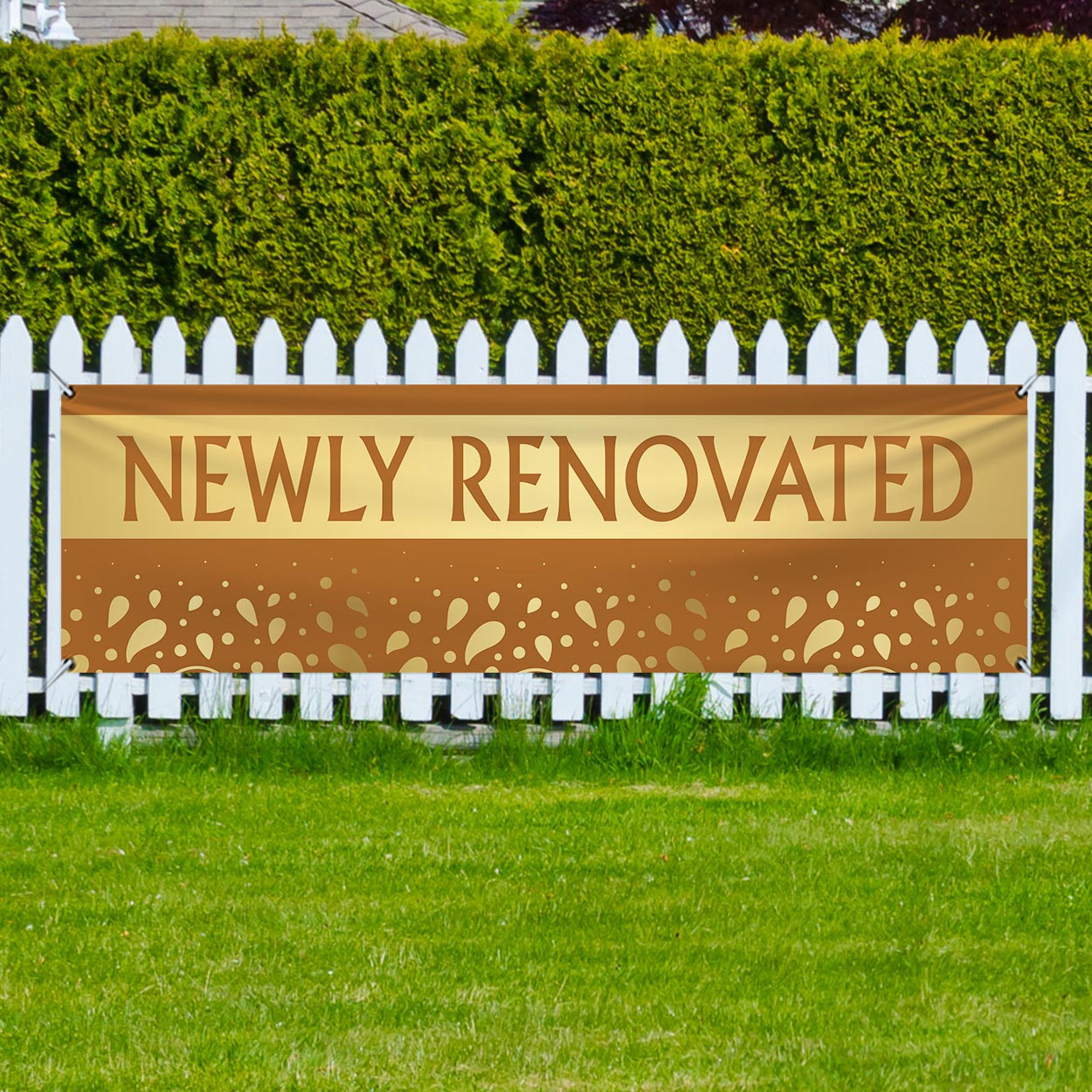 Golden Aura - 3x10 Outdoor Heavy Duty Vinyl Banners